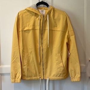 NWT Ivory Ella Windbreaker- Yellow